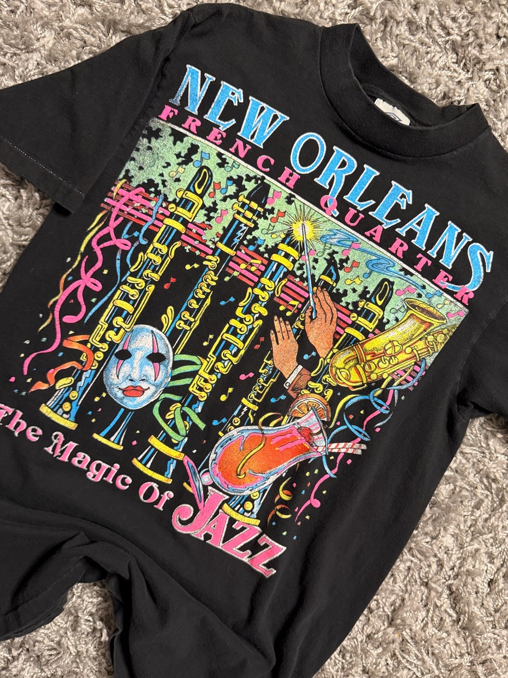 Vintage Umbro New Orleans French Quarters Jazz Shirt